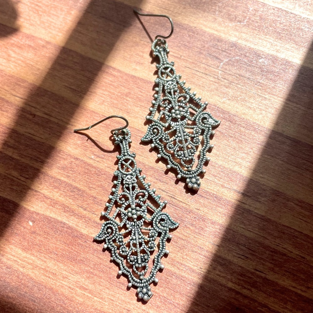 Intricate earrings